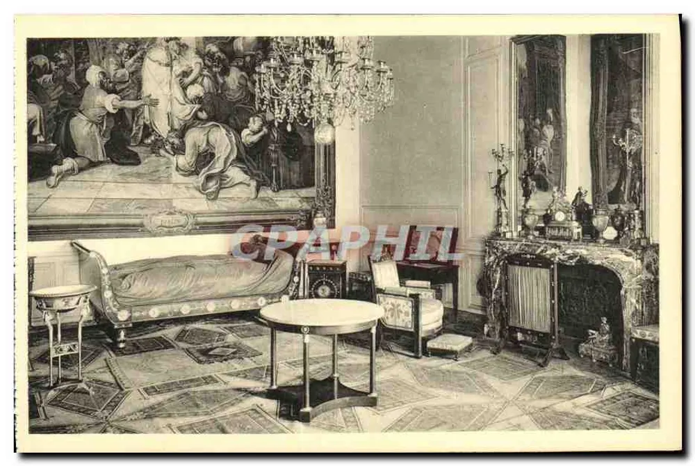 Papstzimmer — Schloss Fontainebleau — Edition des Musées Nationaux n°32 - Vorderseite