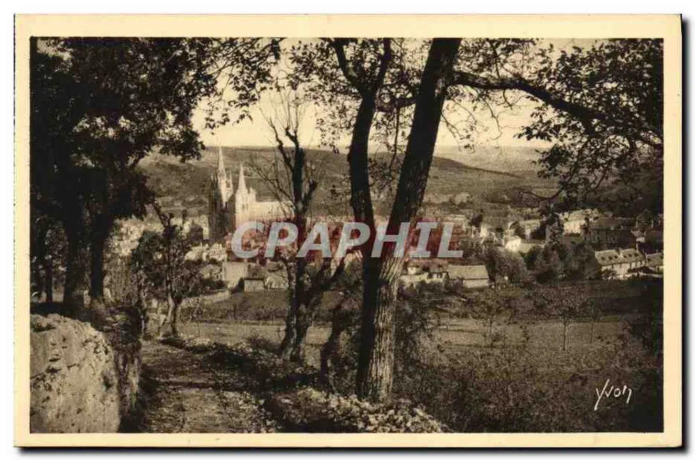 Mendé (Lozère) — Gorges do Tarn — Vista geral — Les Éditions d'Art YVON - Frente