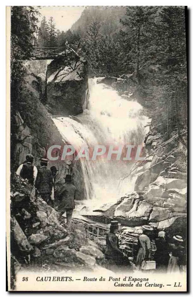 Cauverets — Route du Pont d'Espagne — Cascade du Cerisey — LL - Vorderseite