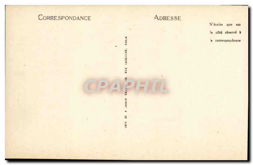 Rochebonne - O Boulevard de Rochebonne — Paramé, editor L.L. n°45 - Verso