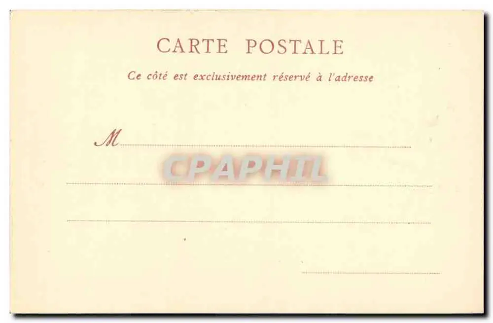 Palast der Nationen, die Vereinigten Staaten — Weltausstellung 1900 — ND Pbot - Rückseite