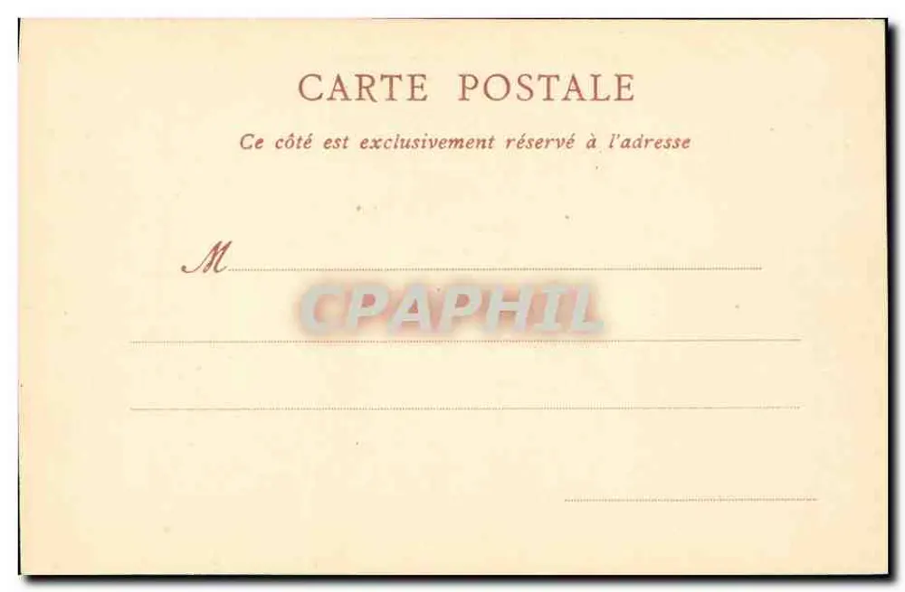 Weltausstellung 1900 — Palast der Nationen, Österreich — ND Pbot - Rückseite