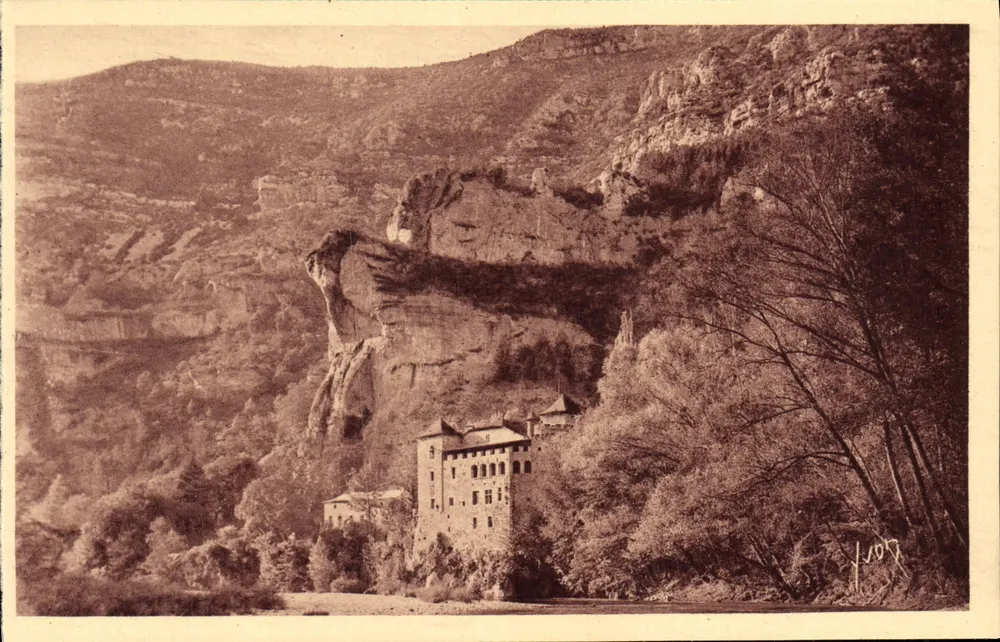 Schloss La Caze — Schluchten des Tarn — Les Éditions d'Art YVON, Paris - Vorderseite