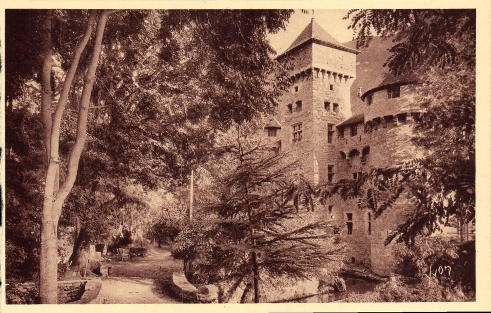 Schloss LA CAZE — 15. Jahrhundert (Lozère) — Les Éditions d'Art Yvon, Paris - Vorderseite