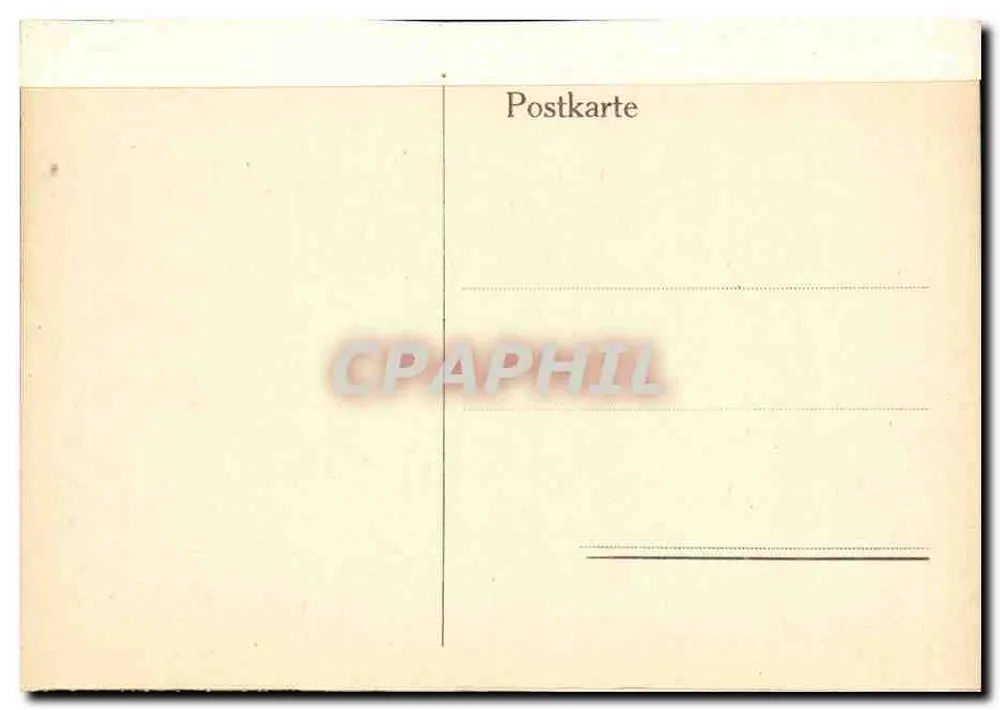 Castelo de Berlim — Westfront e lado do jardim de recreação — editor não identificado - Verso
