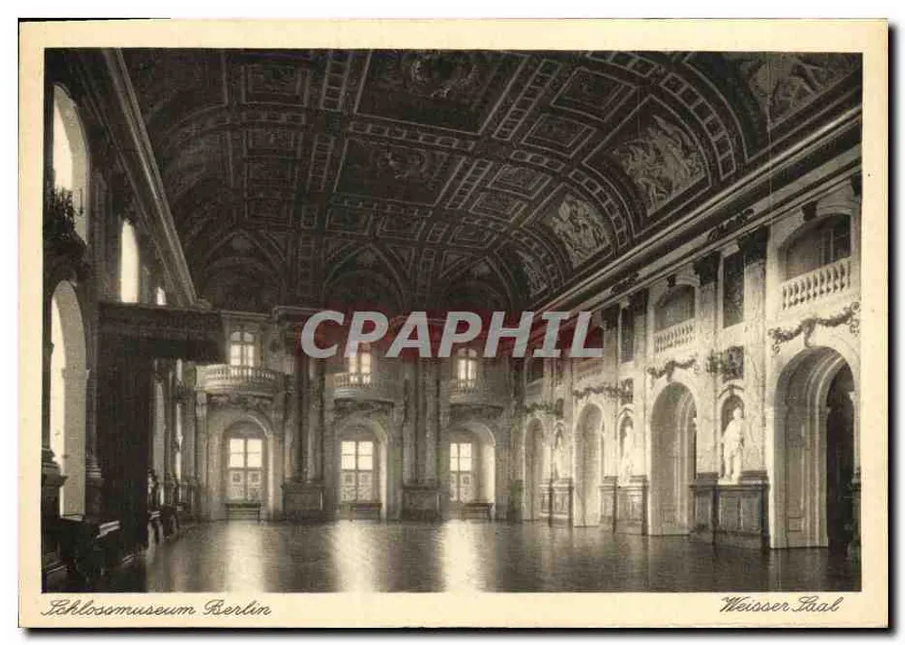 Fehllosmuseum Berlim — Sala do Weißer Saal — editor desconhecido - Frente