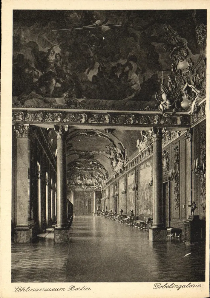 Palácio de Berlim — Galeria das Tapeçarias — editor não visível - Frente