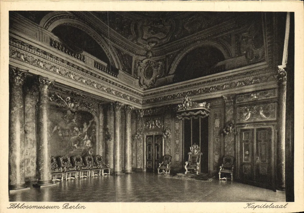 Sala do Capitólio — Kapitelsaal — Zschlossmuseum Berlin - Frente