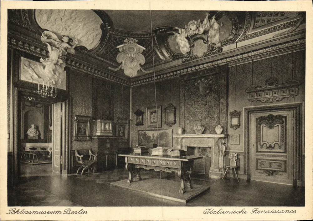Sala de italiana Renascentista — Museu dos Castelos de Berlim — editor desconhecido - Frente