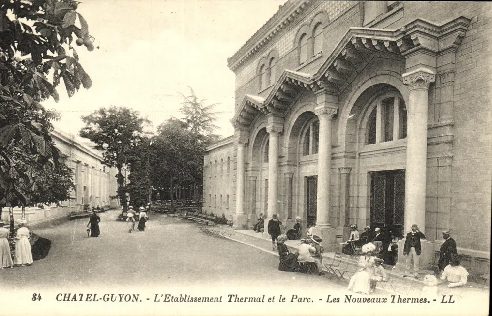 Châtel-Guyon - Das Thermalbad und der Park - Die Neuen Thermalbäder - LL - Vorderseite