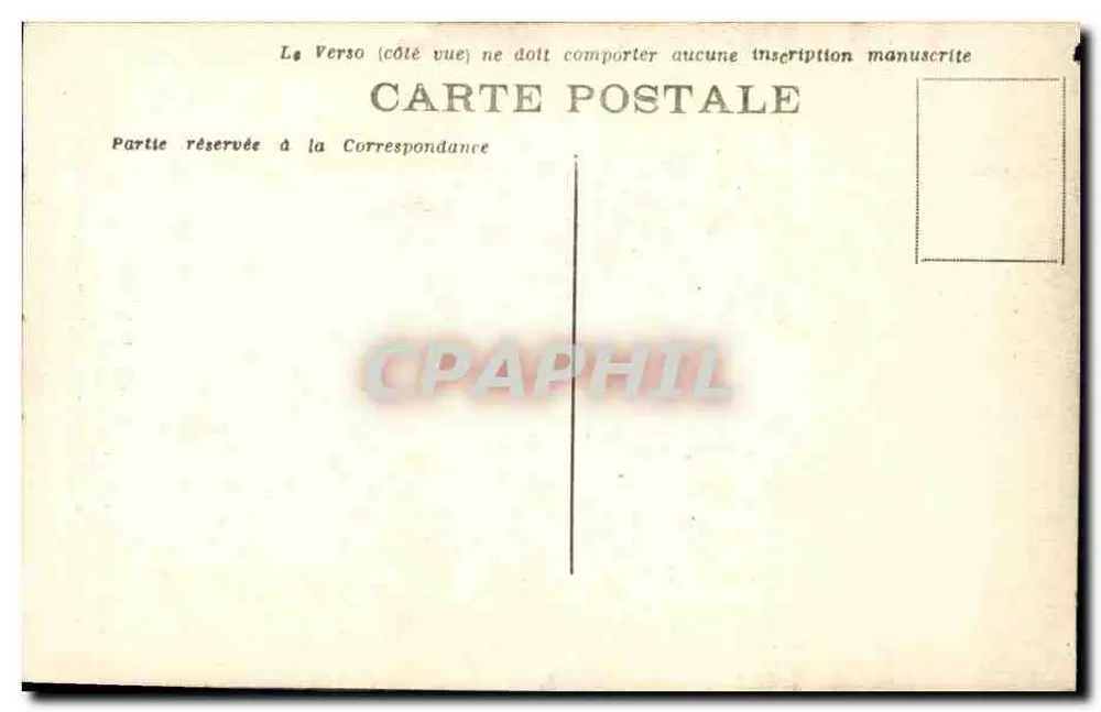 Villa Jeanne d'Arc — Châtel-Guyon — Verlag: E. Ginet, Eigentümer - Rückseite