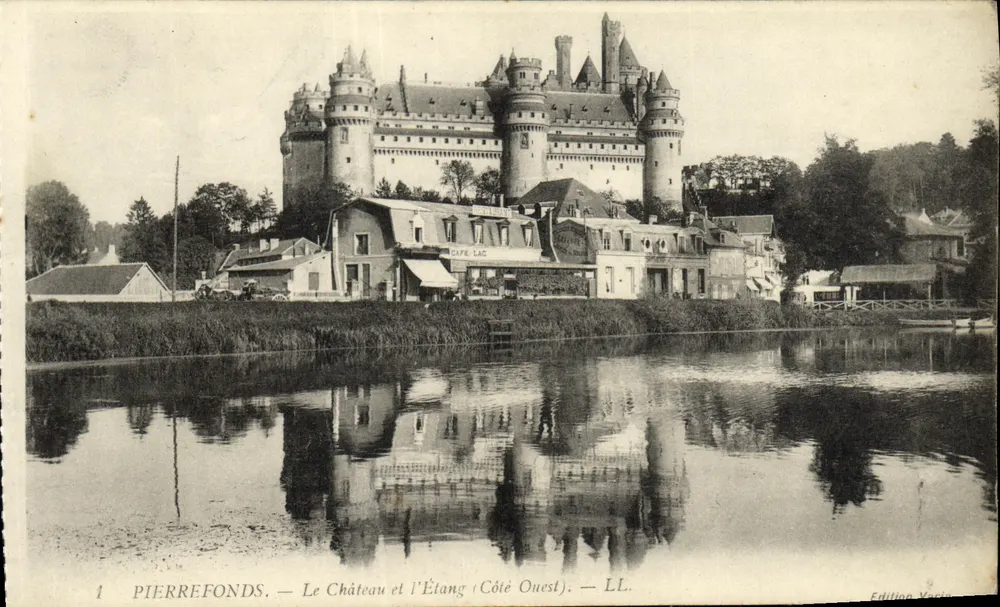 PierreFonds — O Castelo e o Lago (Lado Oeste) — Edição Yacine - Frente
