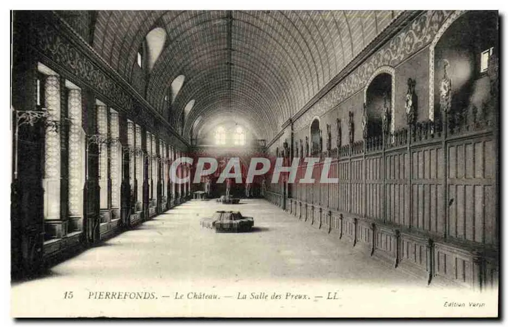 PierreFonds — Das Schloss — Die Halle der Ritter — Varin-Ausgabe - Vorderseite