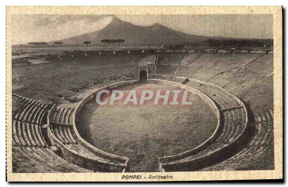Pompéia – Anfiteatro — Edição Avino Parquale - Frente