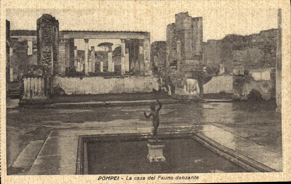 Pompeii - Das Haus des tanzenden Fauns — Edition Avino Pasquale, Nr. 17124 - Vorderseite