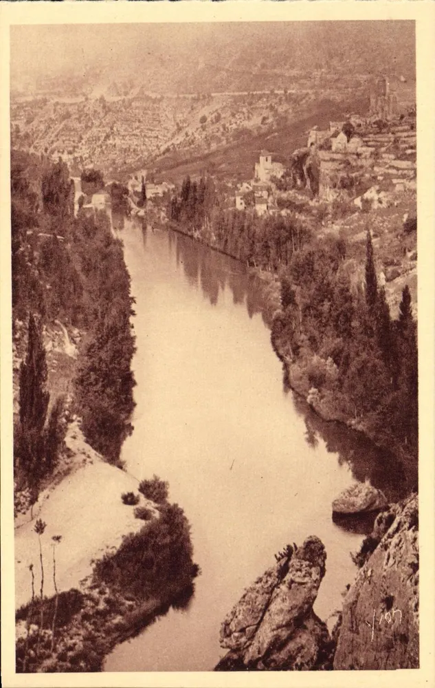 Gorges du Tarn — Praudes (Lozère) — Les Éditions d'Art Yvoble, Paris - Vorderseite