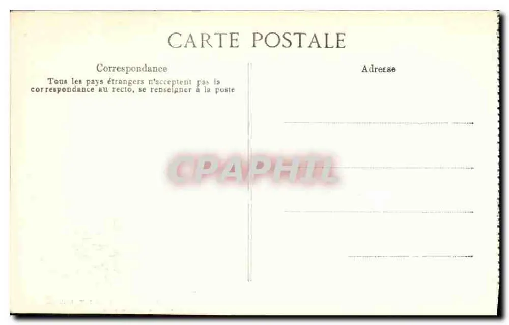 Castelo de Amboise — História e eventos históricos — Editor BLD, número de série não visível - Verso