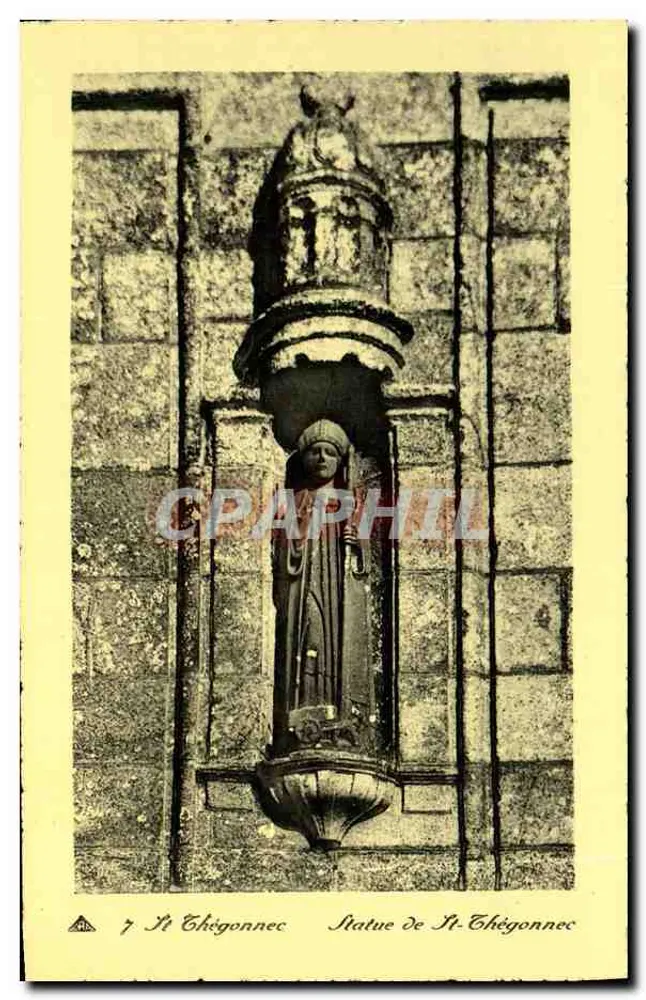 Estátua de São Thégonnec — editor: R. Létullier, Paris - Frente