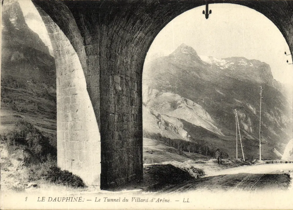 Das Dauphiné — Der Villard d'Arène Tunnel — LL - Vorderseite