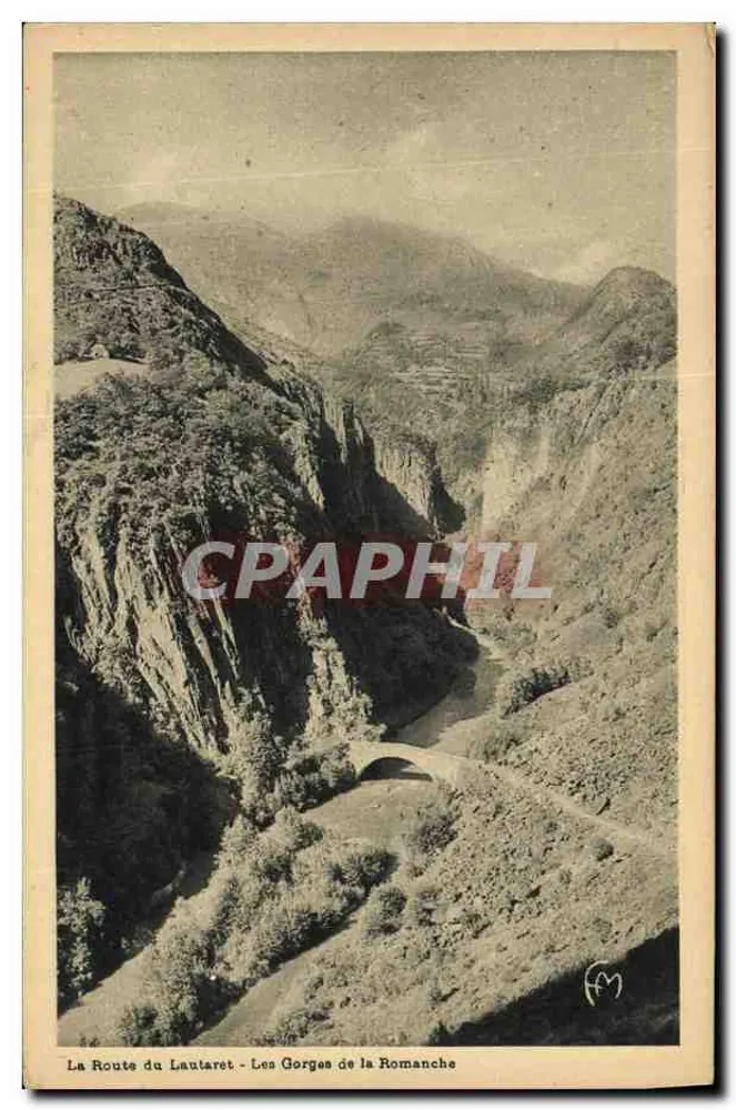 Die Gorges de la Romanche — Die Route du Lautaret — Éditions Martinoro Frères - Vorderseite