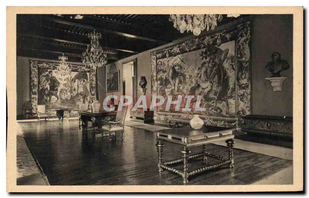 Schloss Vizille — Der Große Saal — Serv. Commercial Monument Historiques, Paris - Vorderseite