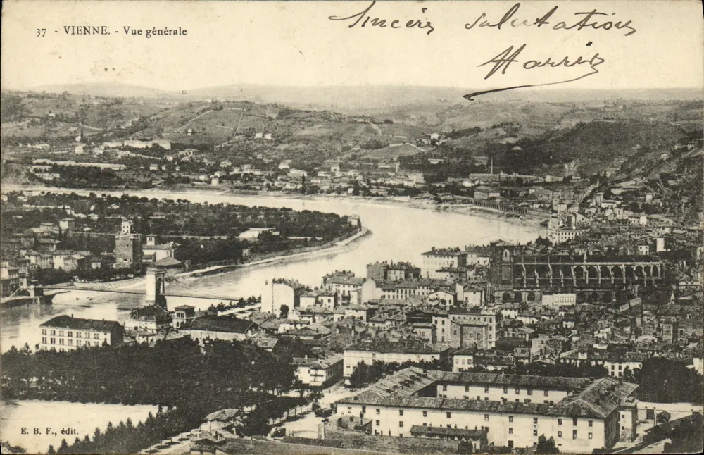Viena - Vista geral — E. B. F., edição n°37 - Frente
