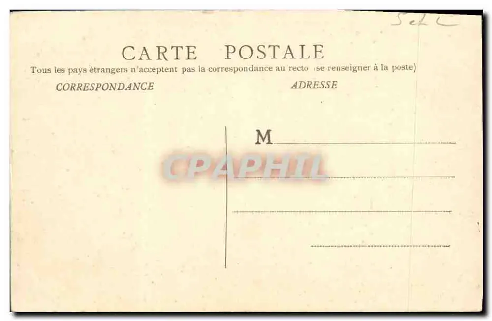 Zamek Cormatin — Dziedziniec — Zbiór Zamek Burgundii, Fototypia Br. Bourgeois, Chalon s/S - Rewers