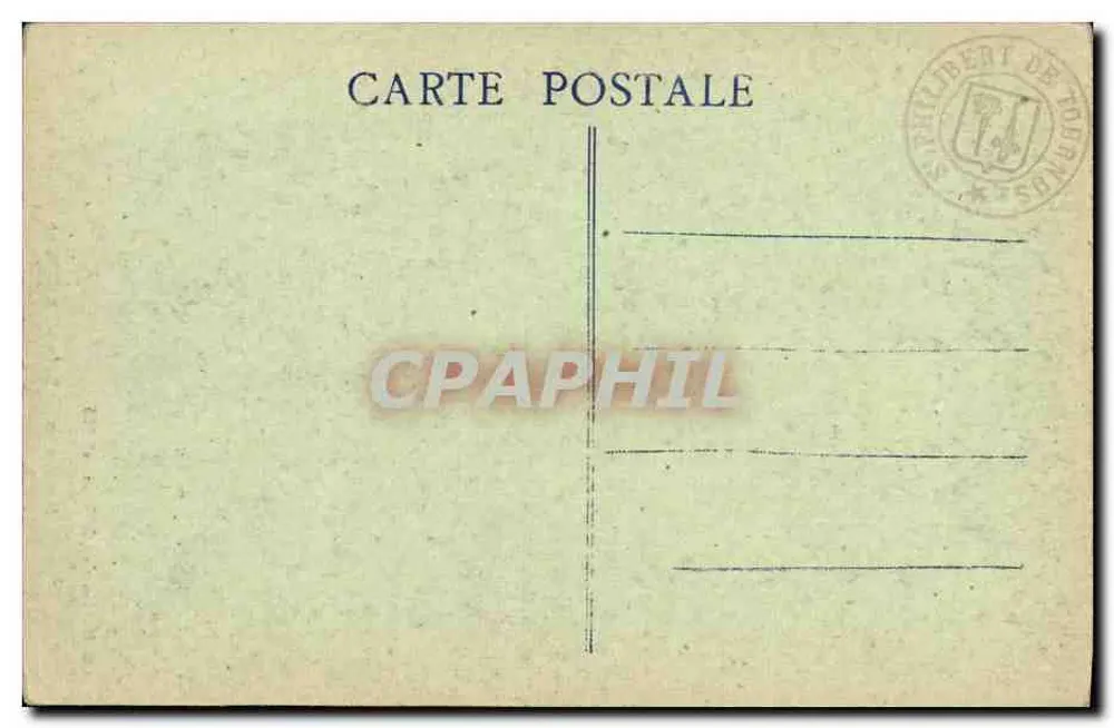 Tournus - Linken Kapitell des Triumphbogens — Saint-Philibert — Sammlung der Abtei - Rückseite