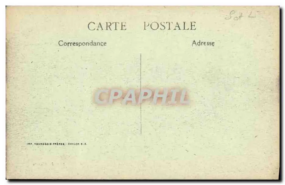 Montceau-les-Mines — Canale del Centro — Ed. J. Morère - Reverso