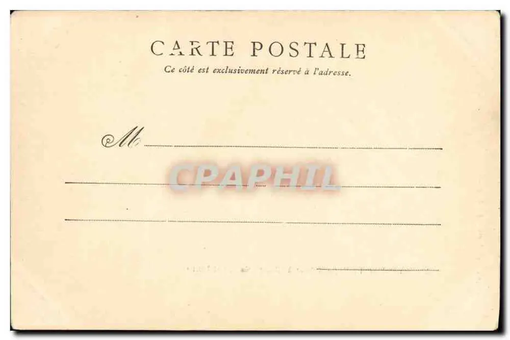 Altes Palast des Papst Gelase in Cluny (Saône-et-Loire) — Hachette, Verlag Paris, Foto L. — Seriennummer nicht sichtbar - Rückseite