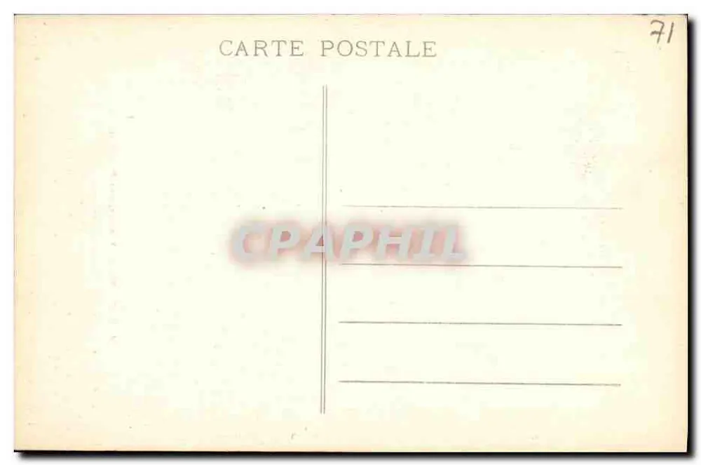 Cluny - Casa Romana, Rue Dauphine - Verso