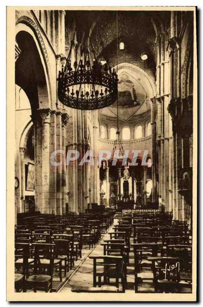 Innenansicht der Basilika des Heiligen Herzens — Paray-le-Monial (Saône-et-Loire) — Éditions d'Art 'VON' Paris - Vorderseite