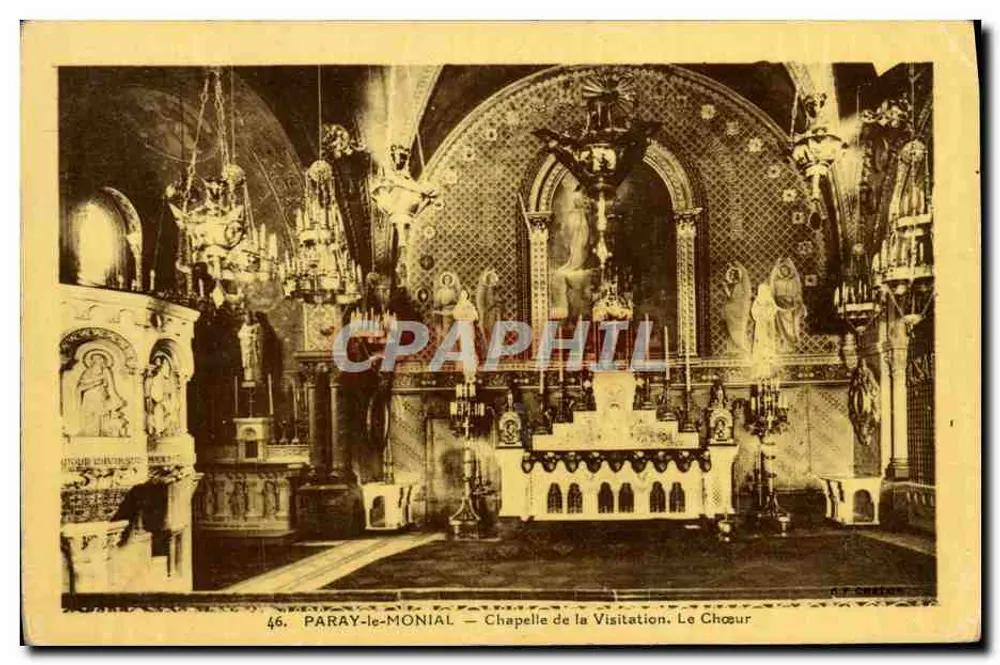 Paray-le-Monial — Chapelle de la Visitation. Le Chœur - Vorderseite