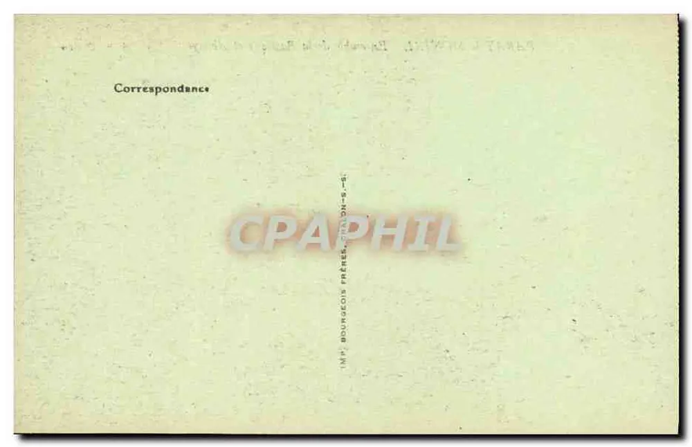 Paray-le-Monial — Conjunto da Basílica e Abadia — B F Chalon - Verso