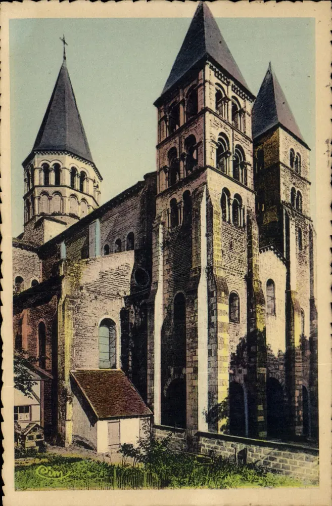 Paray-le-Monial — Basilika des Heiligen Herzens — Verlag Phot. Cotier-Macon, n°45 - Vorderseite