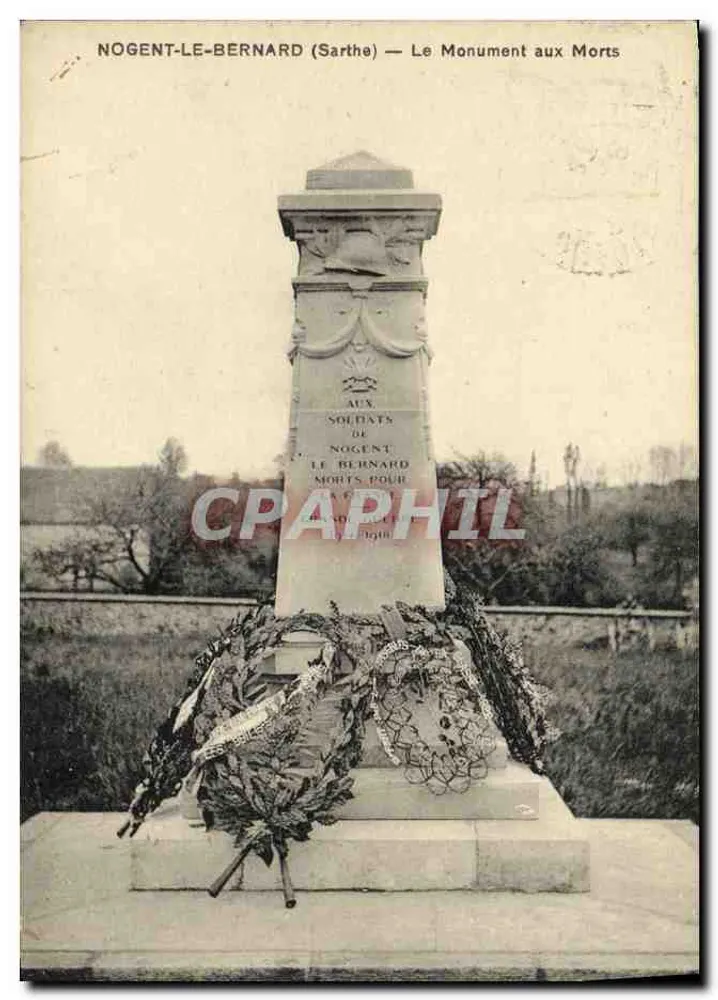 Nogent-le-Bernard (Sarthe) — Der Kriegsdenkmal - Vorderseite