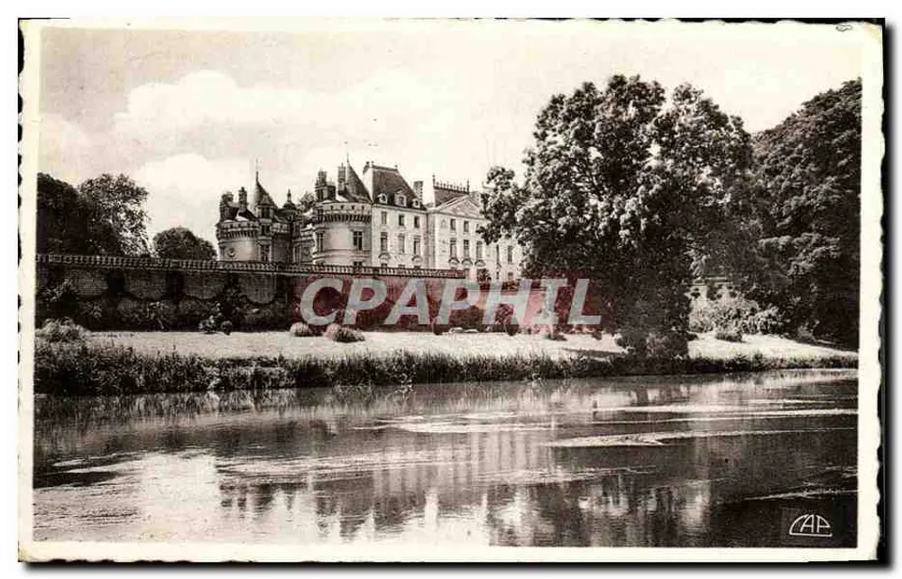 Schloss Lude — Aussicht über den Fluss — C. des Arts Photographiques - Vorderseite