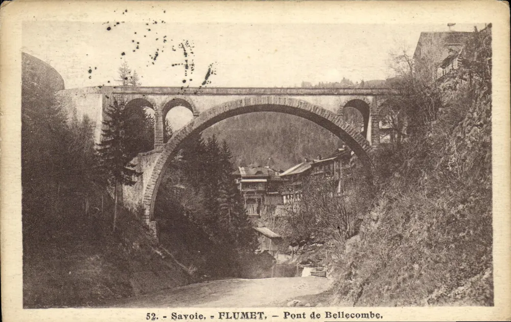 Ponte di Bellecombe — Flumet — Savoia — n°52 - Recto