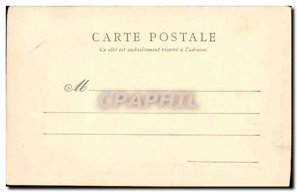 Altes Palast des Papst Gelase in Cluny (Saône-et-Loire) — Hachette, Verlag, Paris — Seriennummer nicht sichtbar - Rückseite