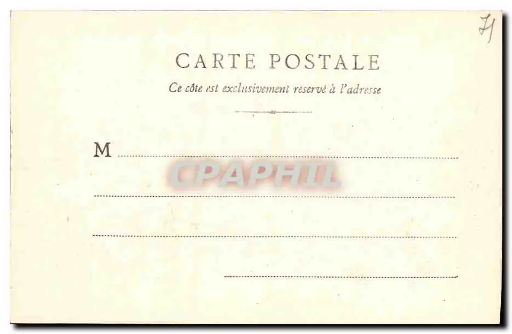 Castelo de BOUTAVENT (Cluny) — Coleção dos Castelos da Borgonha, Fototipia Bourgeois Frères, Chalon s/S. - Verso
