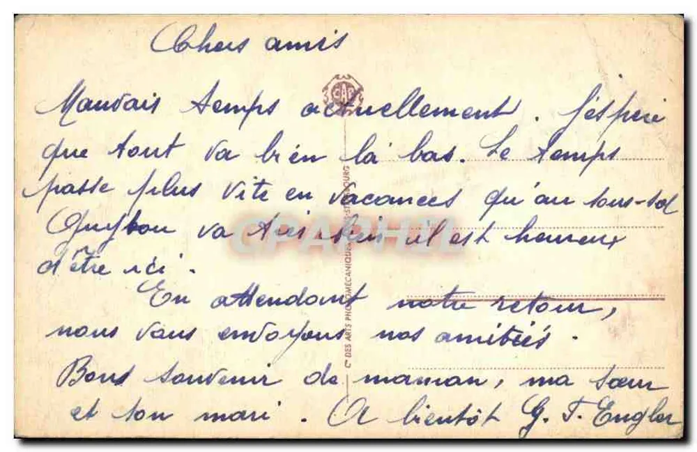 Autun — Vue vers la Cathédrale — Éditeur : 13 AUTUN - Verso