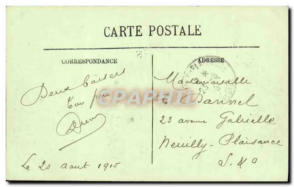 Amiens — Landschaft am Fluss Somme — LL. — Verlag LL, Nr. 150 - Rückseite