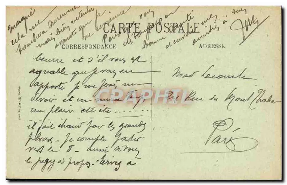 Amiens — Die Kathedrale — Monument des weinenden Engels — LL. - Rückseite