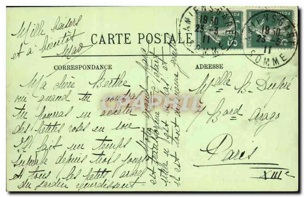 Amiens — O Velho Porto — LL. — n°51 - Verso