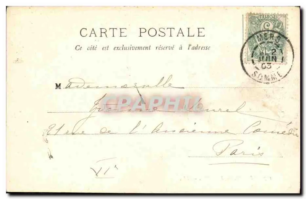 Acers — O Casino — LL. — n° 107 - Verso
