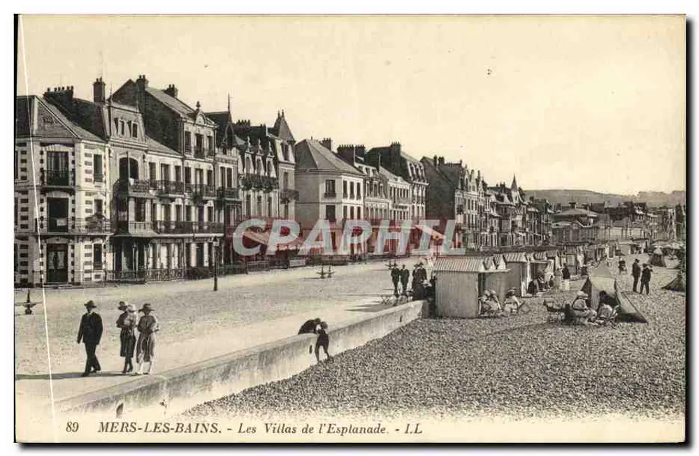 Mers-les-Bains — Le Ville dell'Esplanade — L.L. n°89 - Recto