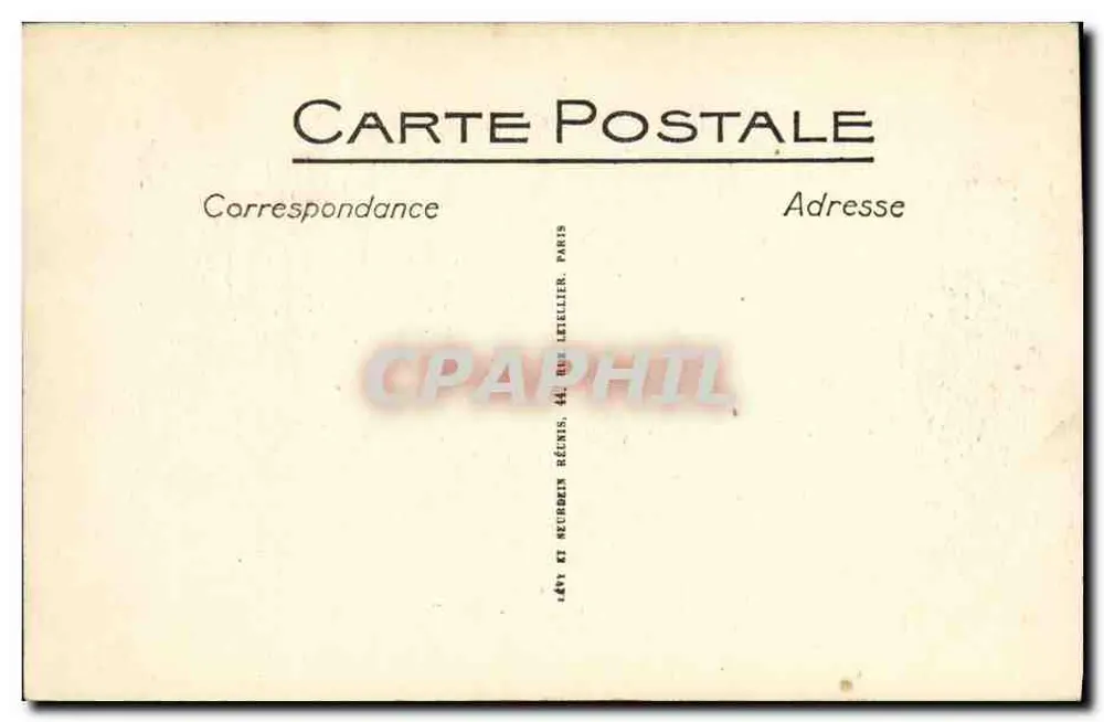 Mers-les-Bains — Le Ville dell'Esplanade — L.L. n°89 - Verso