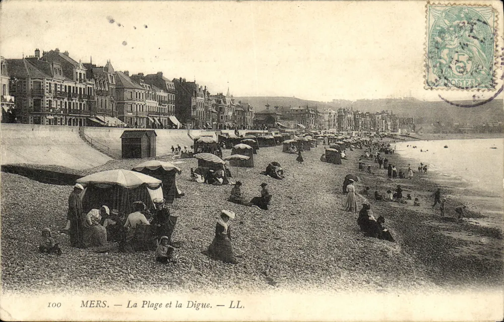 MERS — A Praia e a Dique — LL. - Frente