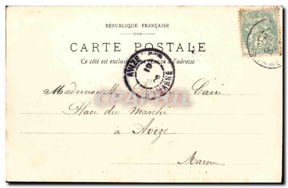 Mers-les-Bains — Die Mole und der Kliff — Octada, n° 57 - Rückseite