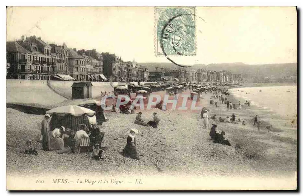 MERS — A Praia e a Dique — LL. - Frente